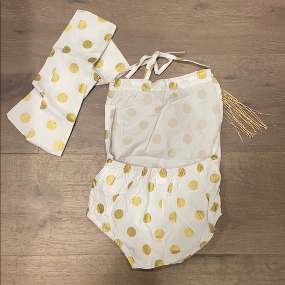 🍭3 for $25🍭 New❤️ Romper with fringe Size 18-24 - Picture 4 of 4